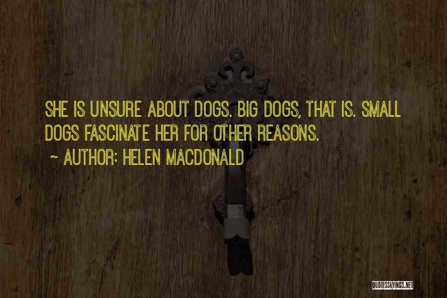 Big Dogs Quotes By Helen Macdonald