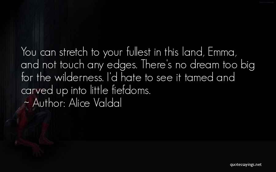 Big Dreams Quotes By Alice Valdal