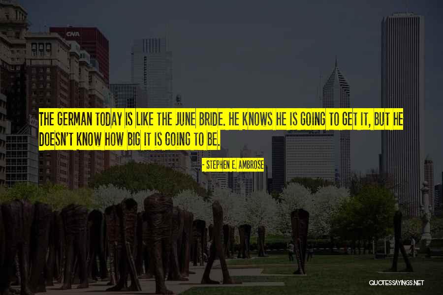 Big E Quotes By Stephen E. Ambrose Big E Quotes By Stephen E. Ambrose