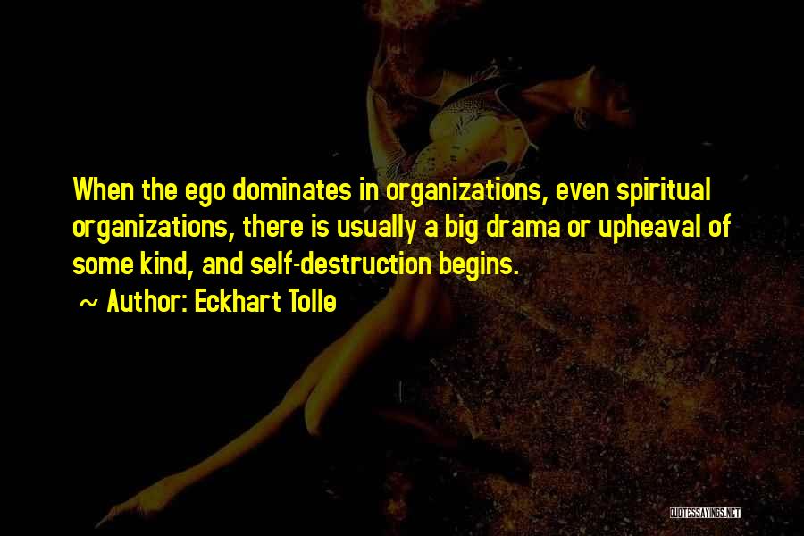 Big Ego Quotes By Eckhart Tolle