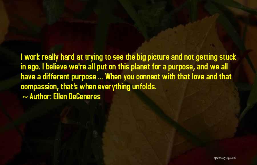 Big Ego Quotes By Ellen DeGeneres