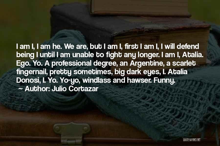 Big Ego Quotes By Julio Cortazar