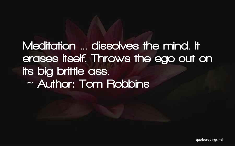 Big Ego Quotes By Tom Robbins