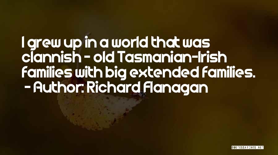 Big Families Quotes By Richard Flanagan