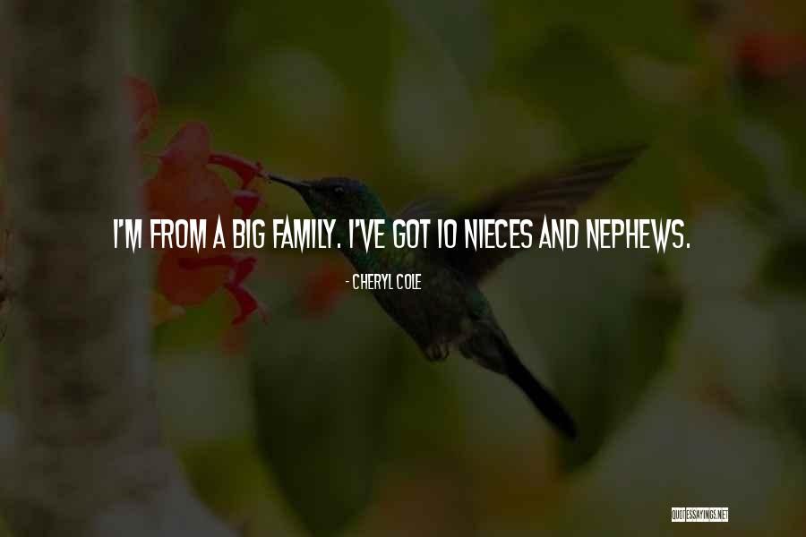 Big Family Quotes By Cheryl Cole