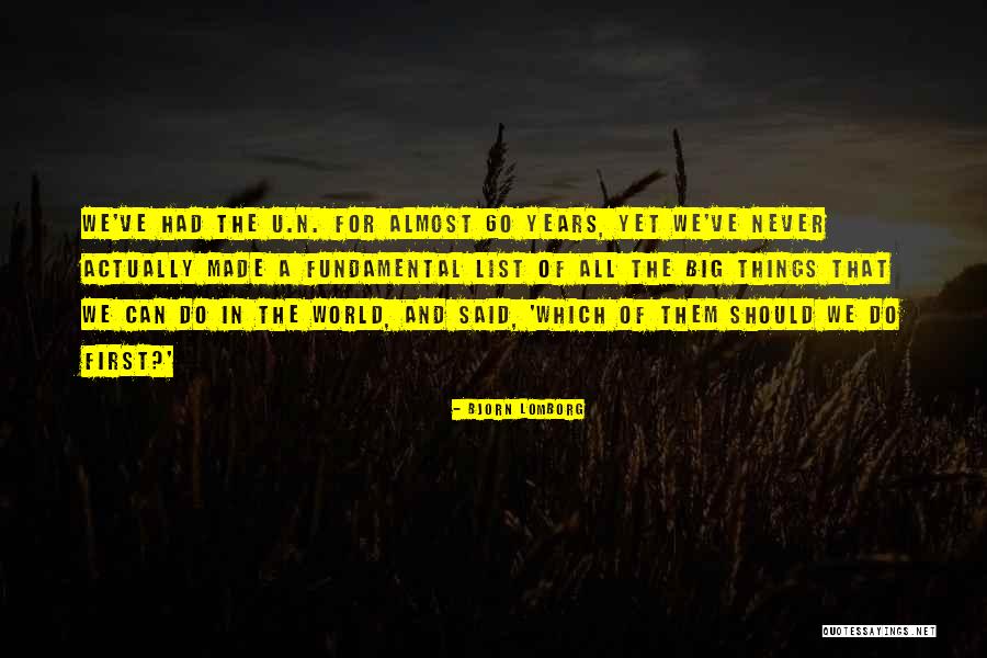 Big Fundamental Quotes By Bjorn Lomborg Big Fundamental Quotes By Bjorn Lomborg