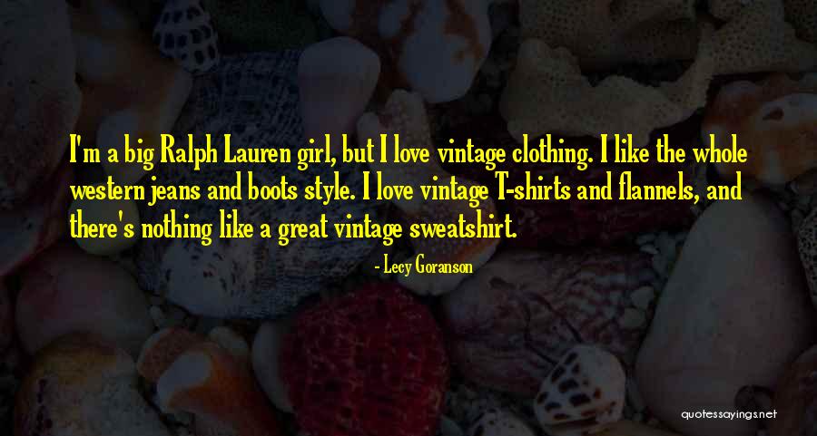 Big Girl Love Quotes By Lecy Goranson