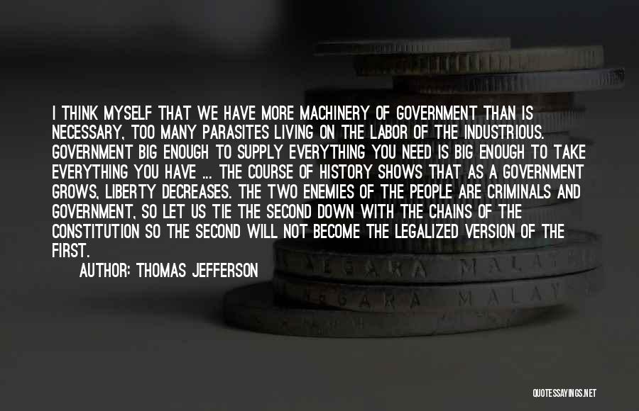 Big Government Thomas Jefferson Quotes By Thomas Jefferson