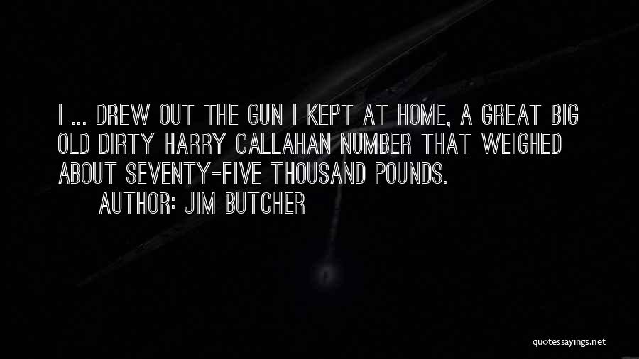 Big Gun Quotes By Jim Butcher