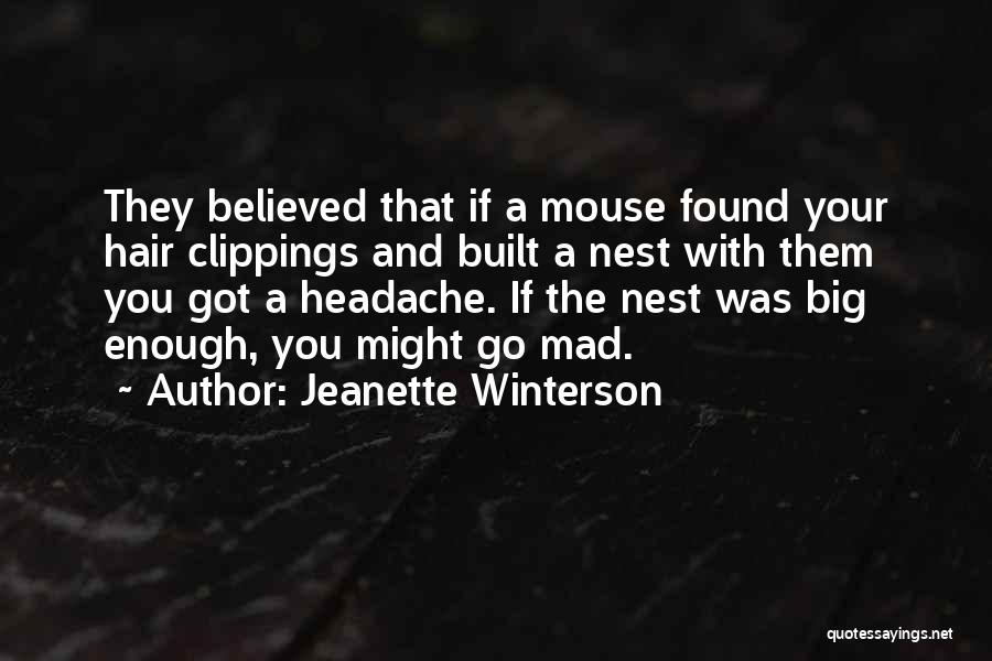 Big Headache Quotes By Jeanette Winterson