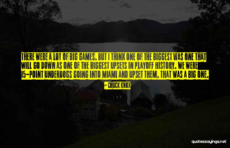 Big History Quotes By Chuck Knox Big History Quotes By Chuck Knox