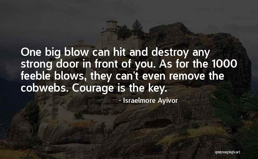 Big Hit Quotes By Israelmore Ayivor