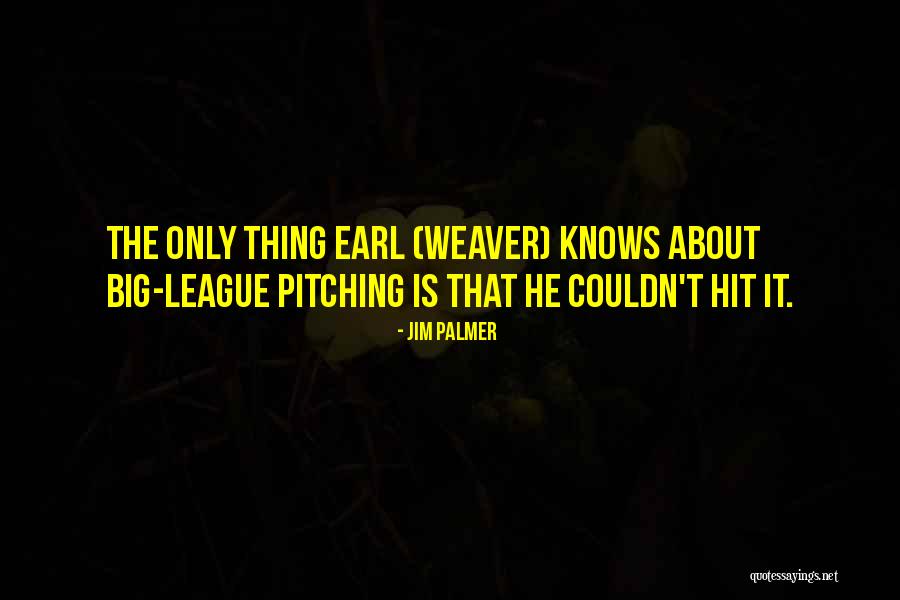 Big Hit Quotes By Jim Palmer Big Hit Quotes By Jim Palmer