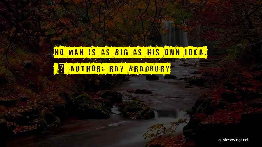 Big Ideas Quotes By Ray Bradbury