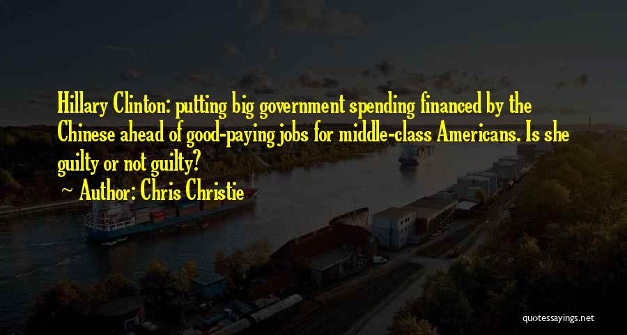 Big Jobs Quotes By Chris Christie