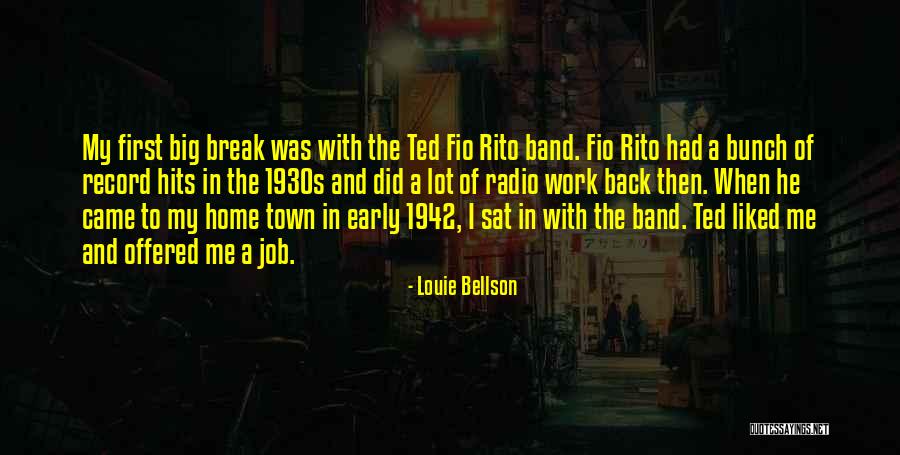 Big Jobs Quotes By Louie Bellson Big Jobs Quotes By Louie Bellson