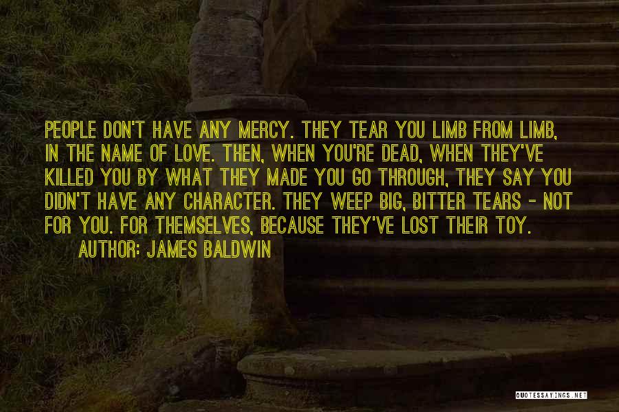 Big L Love Quotes By James Baldwin