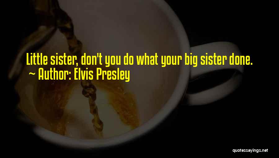 Big Little Quotes By Elvis Presley