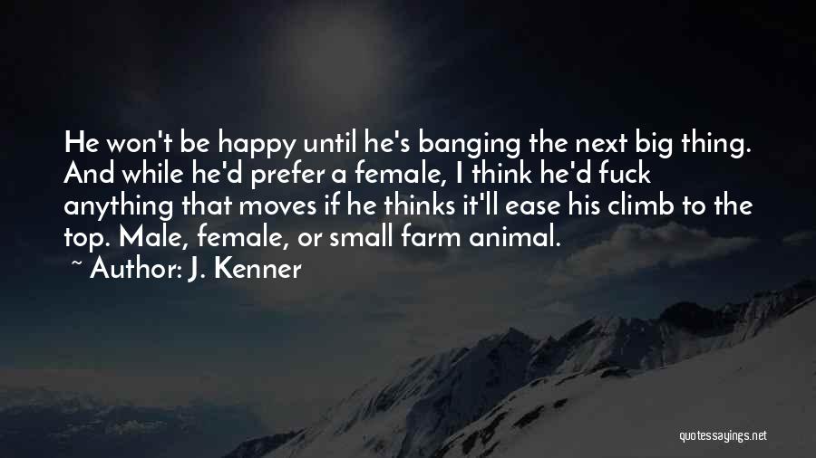 Big Moves Quotes By J. Kenner