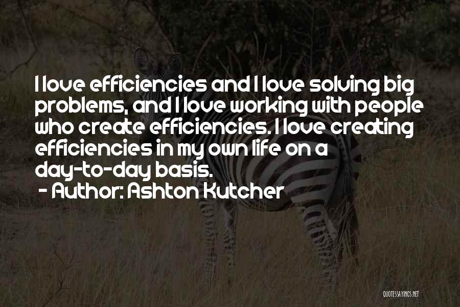 Big Problems Quotes By Ashton Kutcher