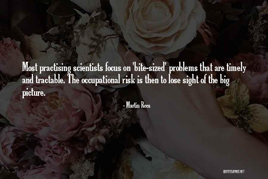 Big Problems Quotes By Martin Rees