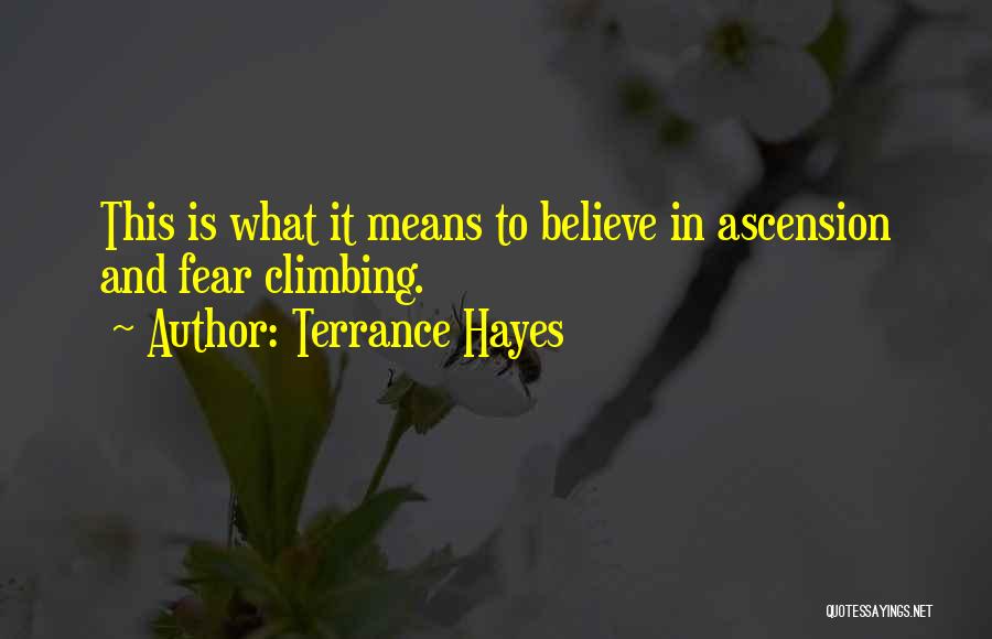 Big Responsibilities Quotes By Terrance Hayes