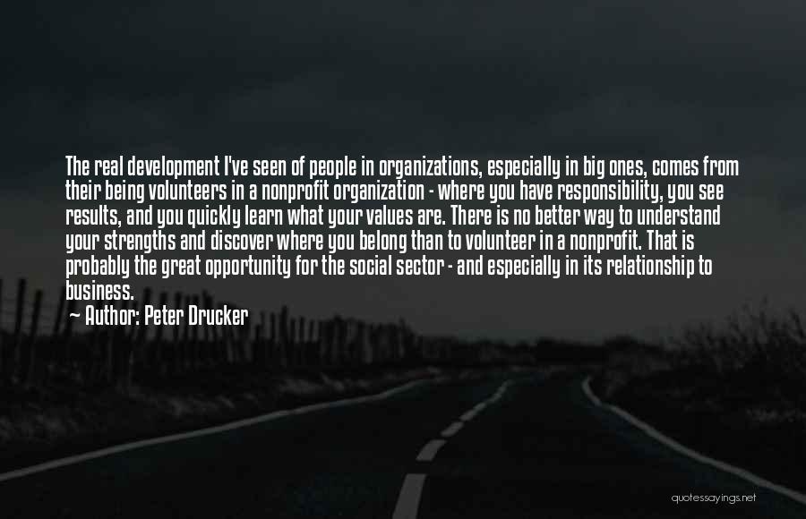 Big Results Quotes By Peter Drucker