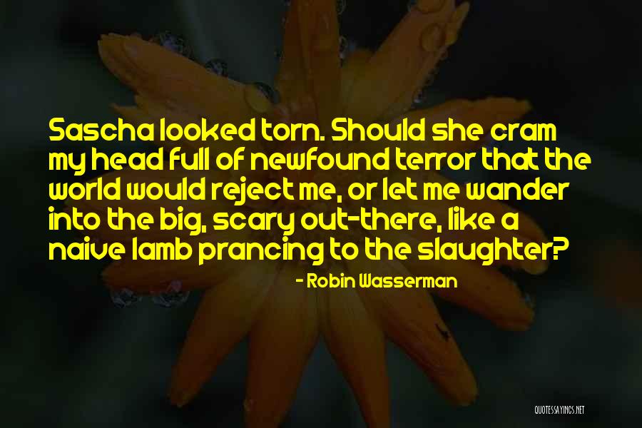 Big Scary World Quotes By Robin Wasserman Big Scary World Quotes By Robin Wasserman