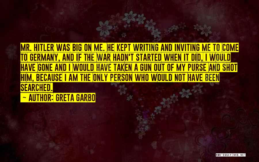 Big Shot Quotes By Greta Garbo