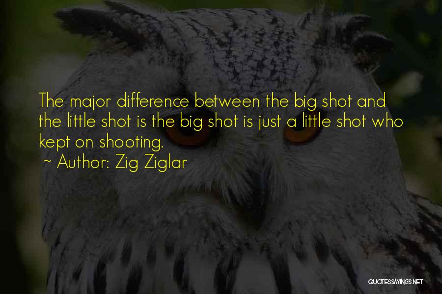 Big Shot Quotes By Zig Ziglar