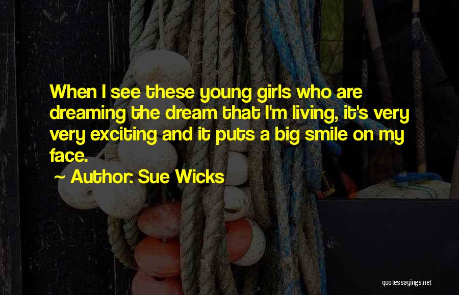 Big Smile My Face Quotes By Sue Wicks