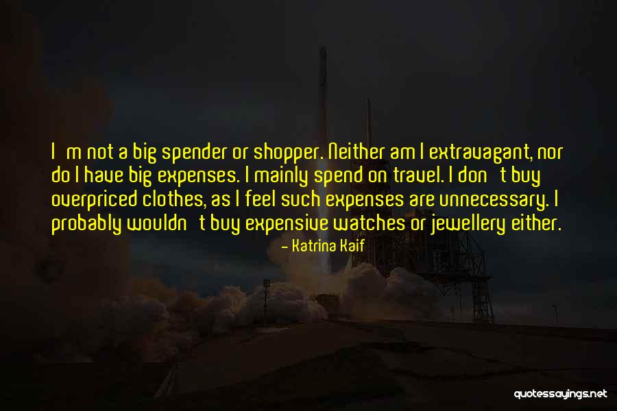 Big Spender Quotes By Katrina Kaif