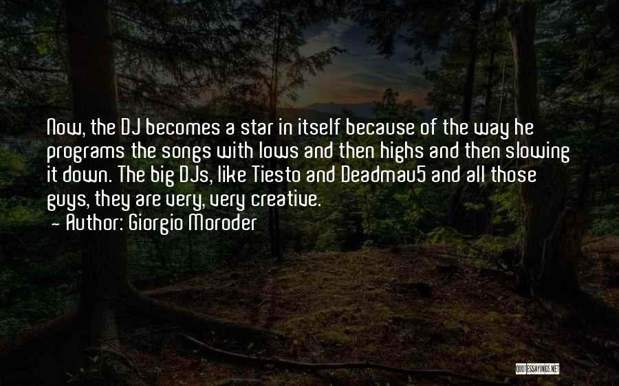 Big Star Quotes By Giorgio Moroder