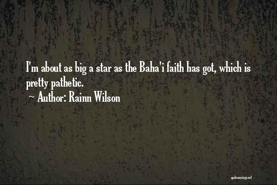 Big Star Quotes By Rainn Wilson