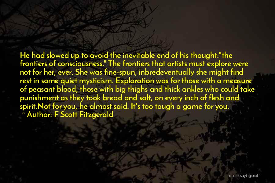 Big Thighs Quotes By F Scott Fitzgerald