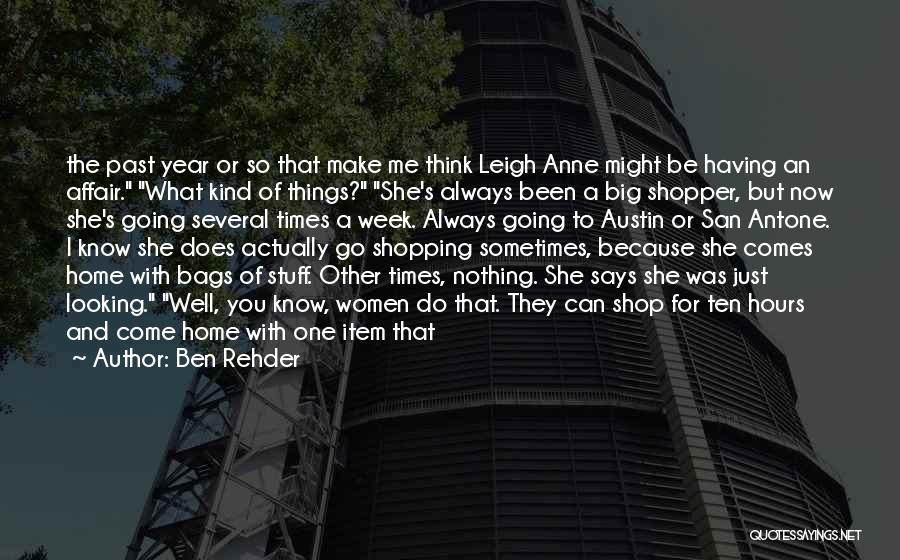 Big Things To Come Quotes By Ben Rehder