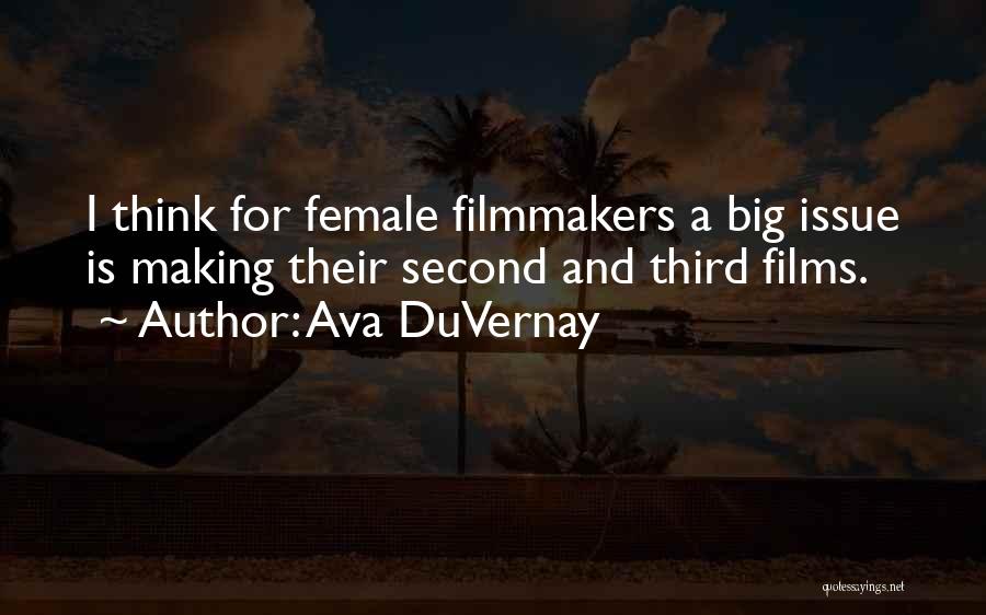 Big Think Quotes By Ava DuVernay