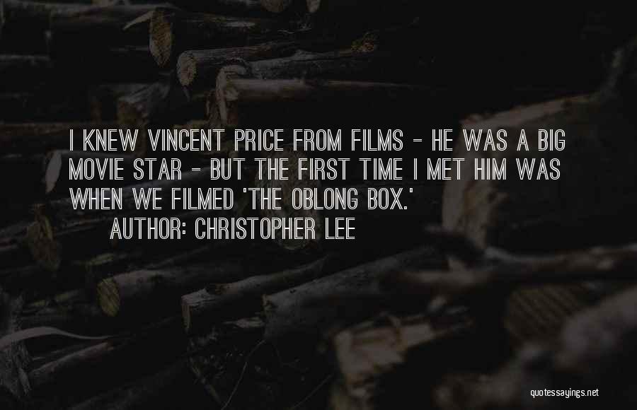 Big Time Movie Quotes By Christopher Lee