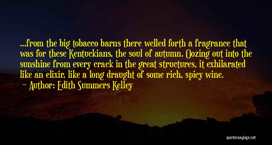 Big Tobacco Quotes By Edith Summers Kelley
