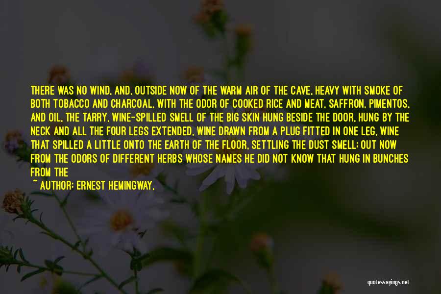 Big Tobacco Quotes By Ernest Hemingway,