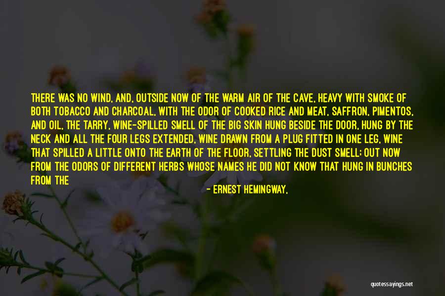 Big Tobacco Quotes By Ernest Hemingway,