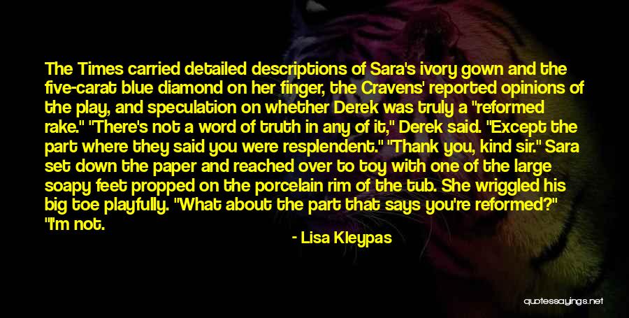 Big Toe Quotes By Lisa Kleypas Big Toe Quotes By Lisa Kleypas