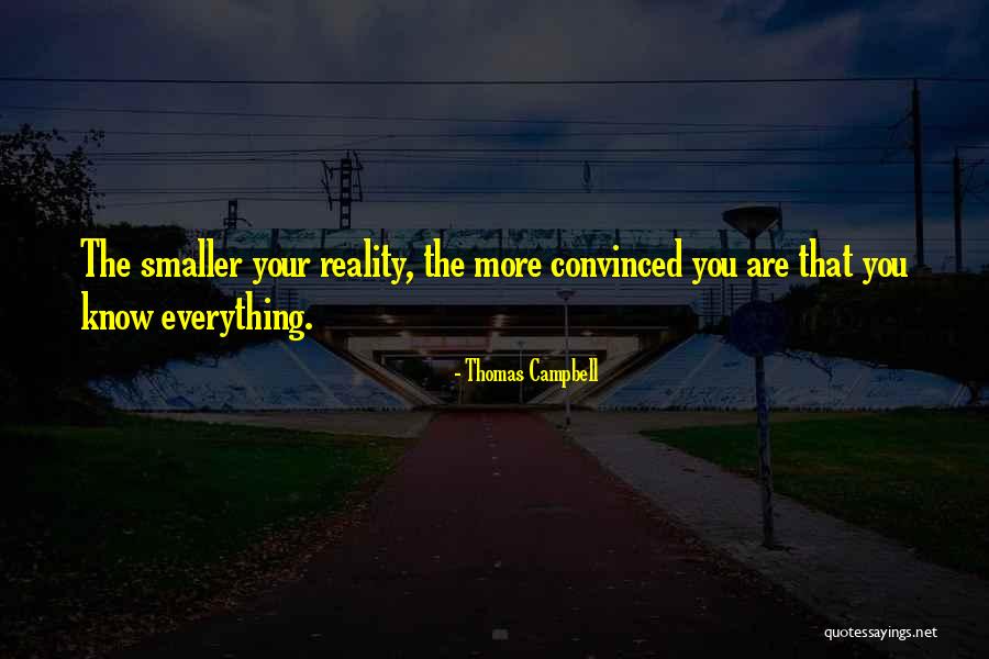 Big Toe Quotes By Thomas Campbell Big Toe Quotes By Thomas Campbell