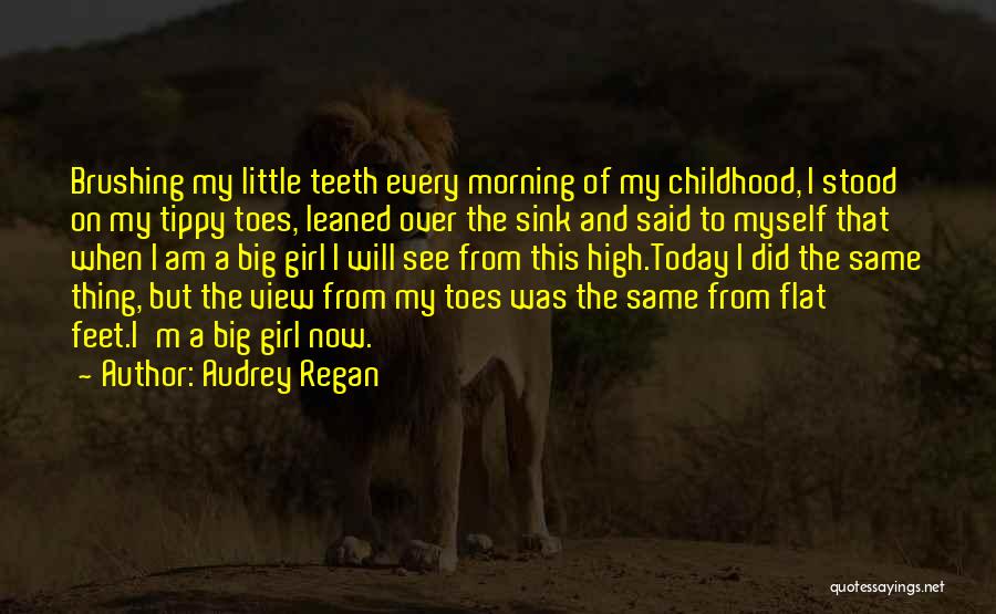 Big Toes Quotes By Audrey Regan