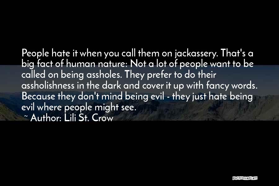 Big Words In Quotes By Lili St. Crow