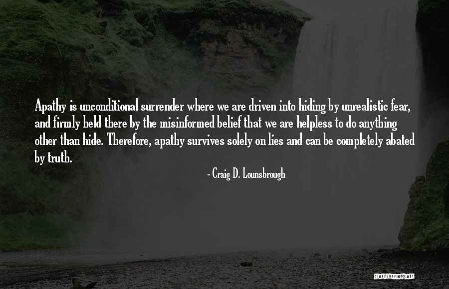 Biggart Hospital Quotes By Craig D. Lounsbrough