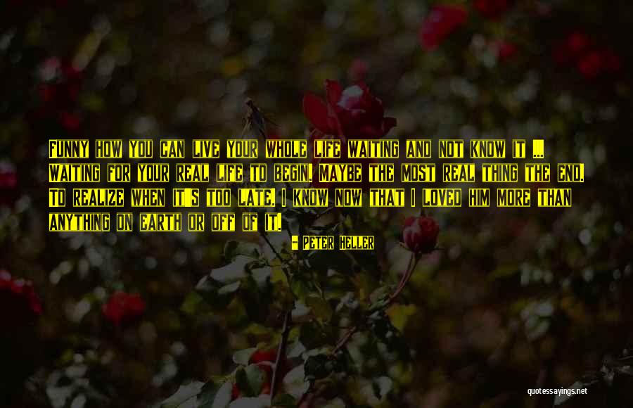 Biggart Hospital Quotes By Peter Heller