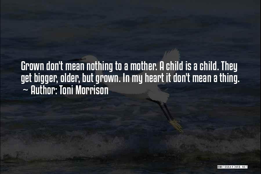 Bigger Heart Quotes By Toni Morrison