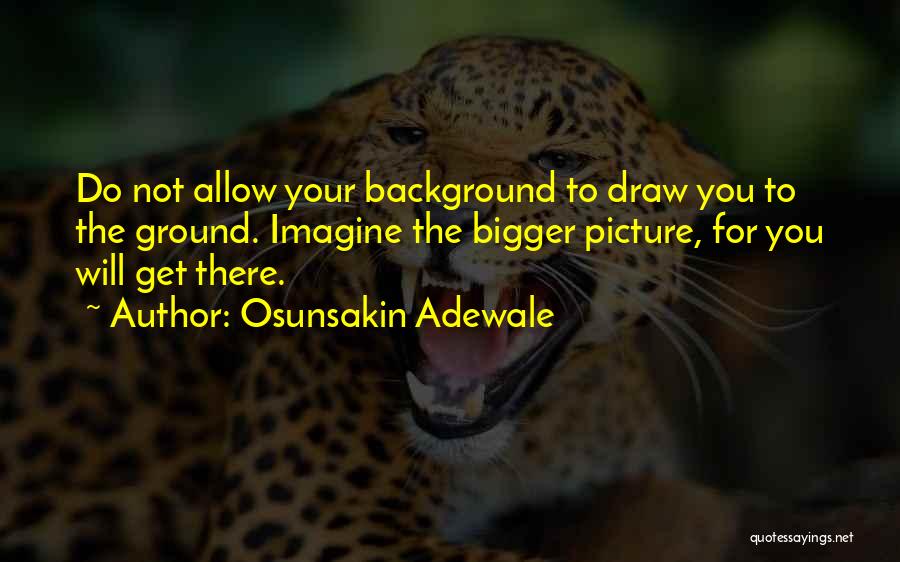 Bigger Picture Quotes By Osunsakin Adewale