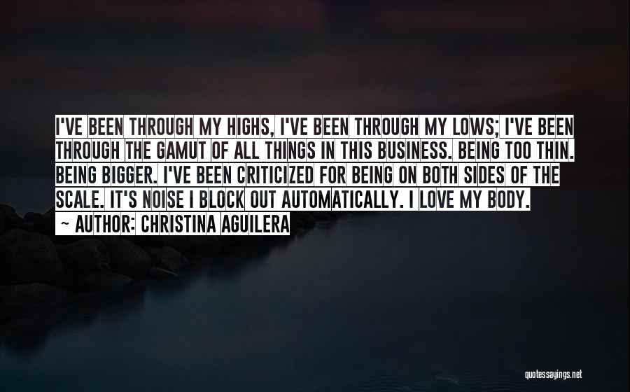 Bigger Things Quotes By Christina Aguilera